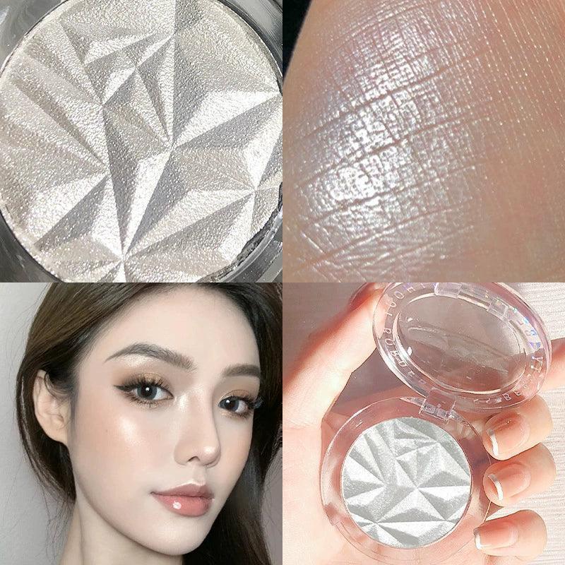 Face Highlighter Powder - Glitter Glow & Contour Makeup - ClubOn