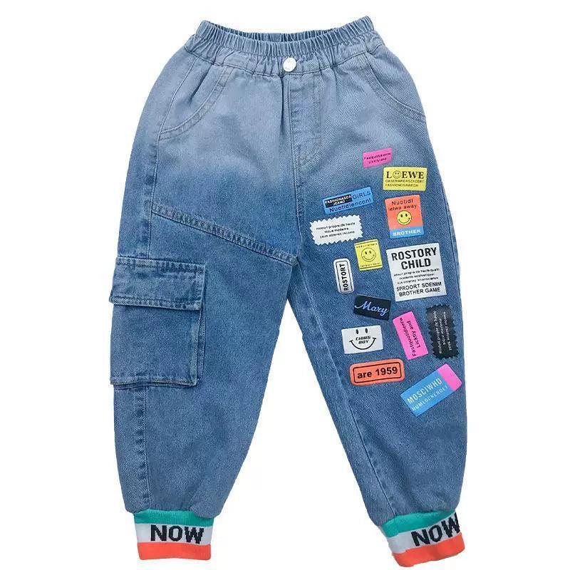 Kids Boys Jeans – Spring & Autumn Cool Denim Pants for Children - ClubOn