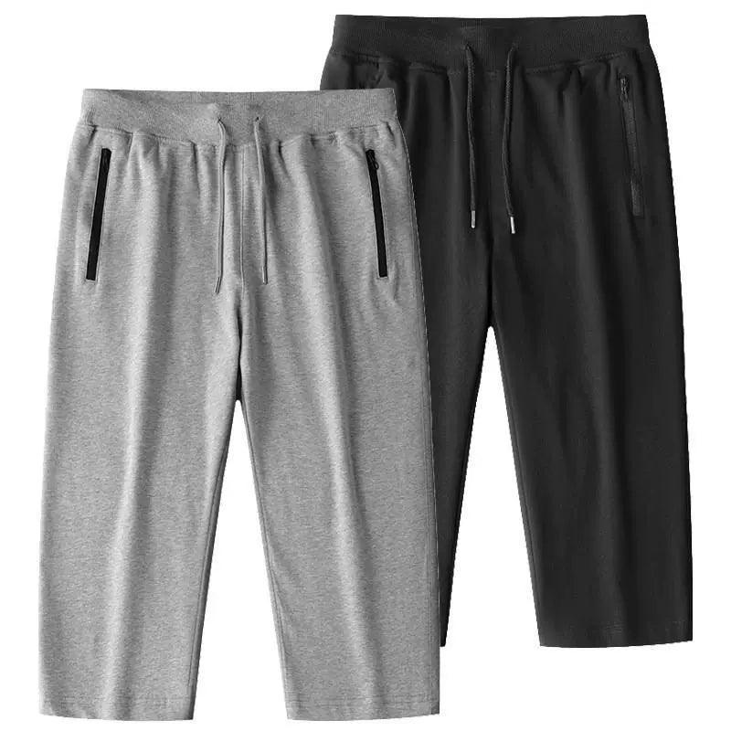 Men’s Large Size Loose Capri Pants | Summer Sports Collection - ClubOn