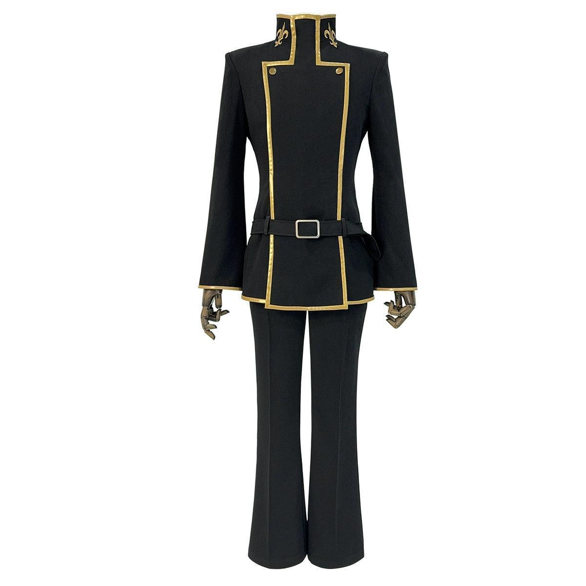 Little Oujia Rebellion Lelouch Cosplay Costume – Embroidered C Clothes - ClubOn