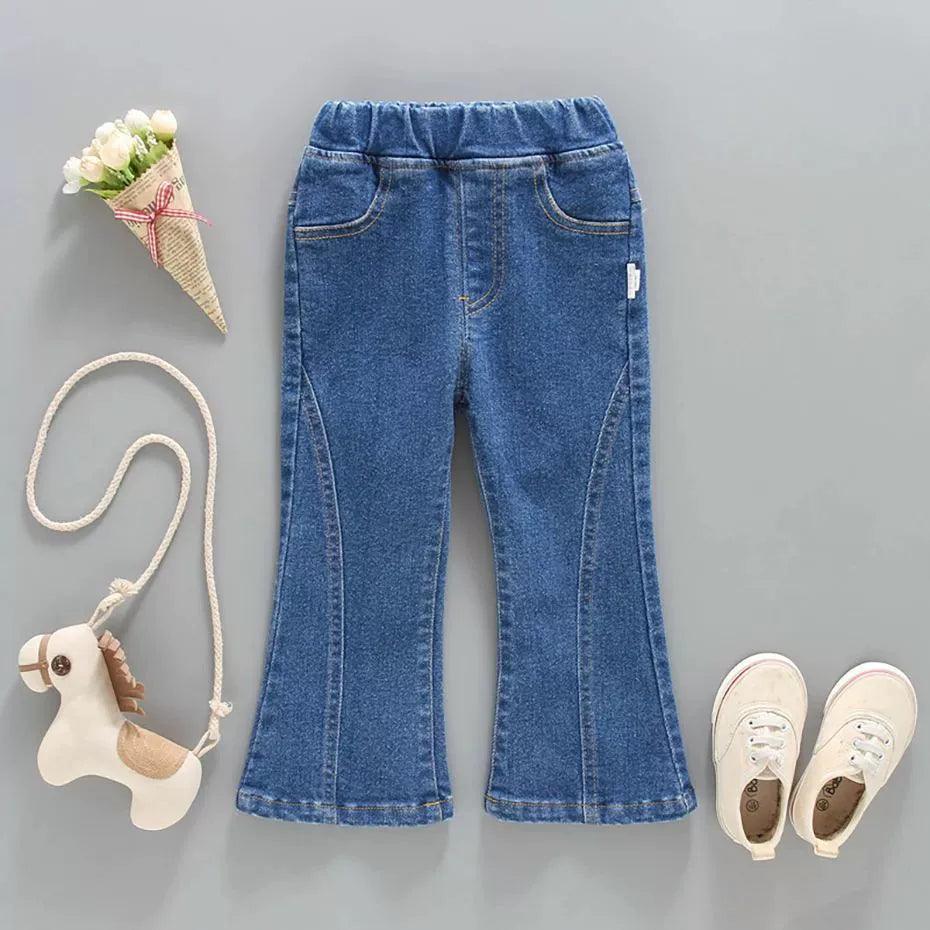 Solid Color Jeans for Boys & Girls - Spring & Autumn Styles - ClubOn