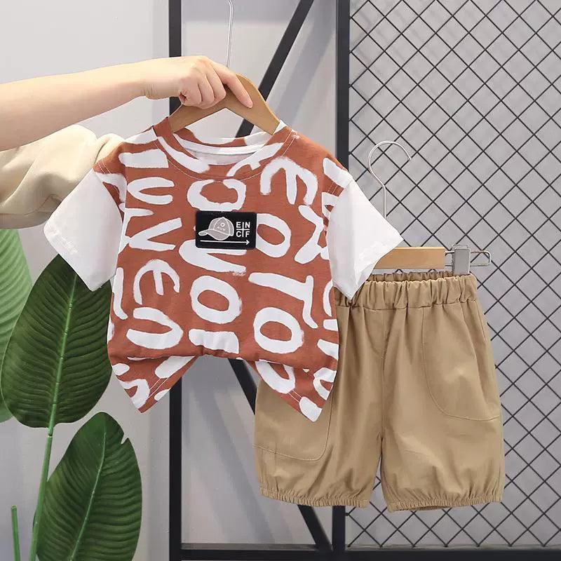 Boys' Summer Suit - Fashionable & Stylish Short Set for Kids - ClubOn