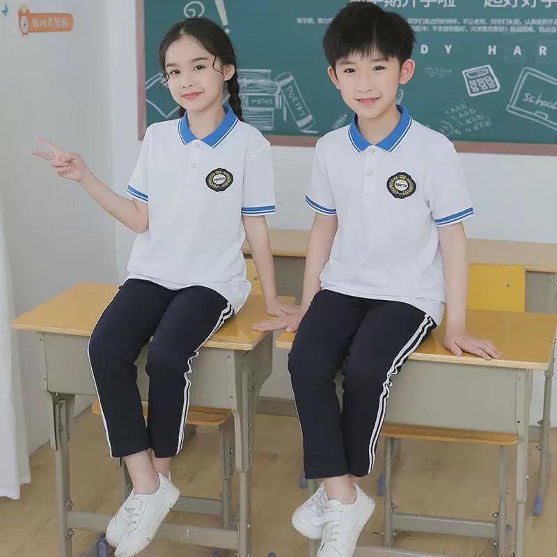 Junior School Uniform Polo Shirt – Short-Sleeved Summer Style - ClubOn