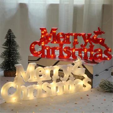 Christmas Decoration LED Lights – New Year Xmas Merry Christmas - ClubOn