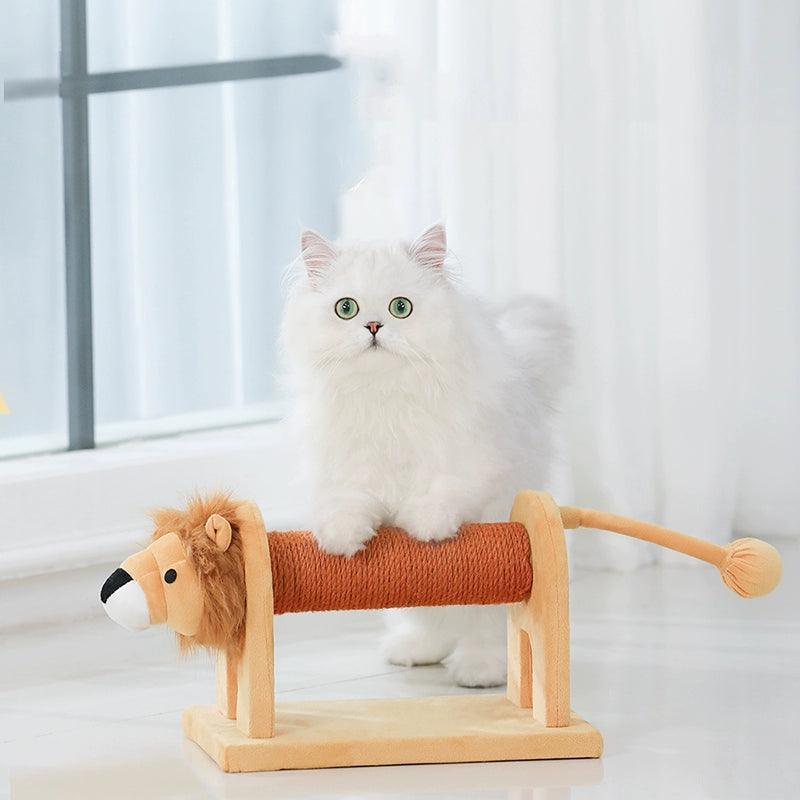 Wooden Cat Climbing Frame with Scratching Post – Cute & Durable Pet Furniture - ClubOn