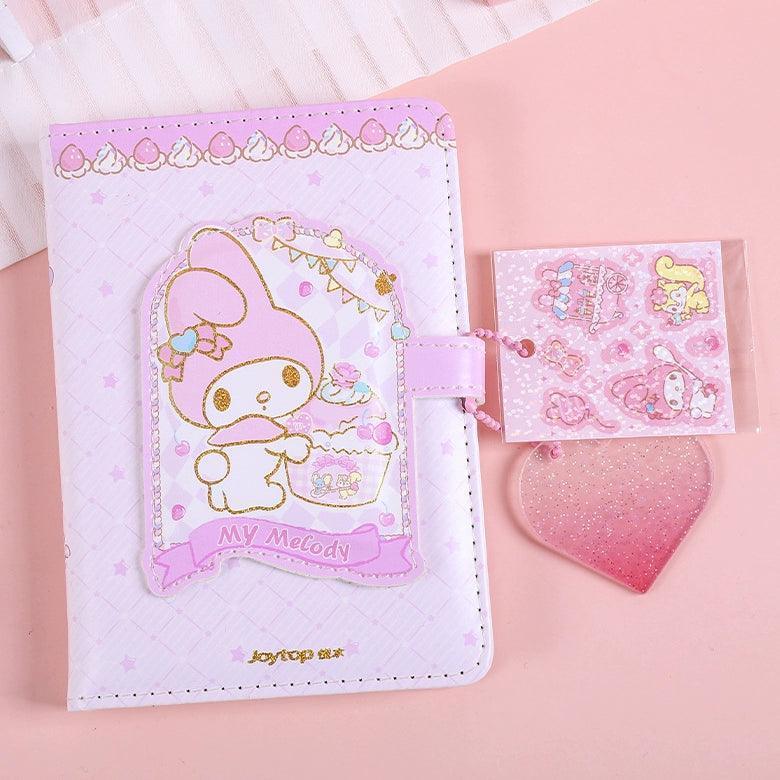 Sanrio Kuromi & Cinnamon Dog Notebook - Cute Cartoon Diary for Girls - ClubOn