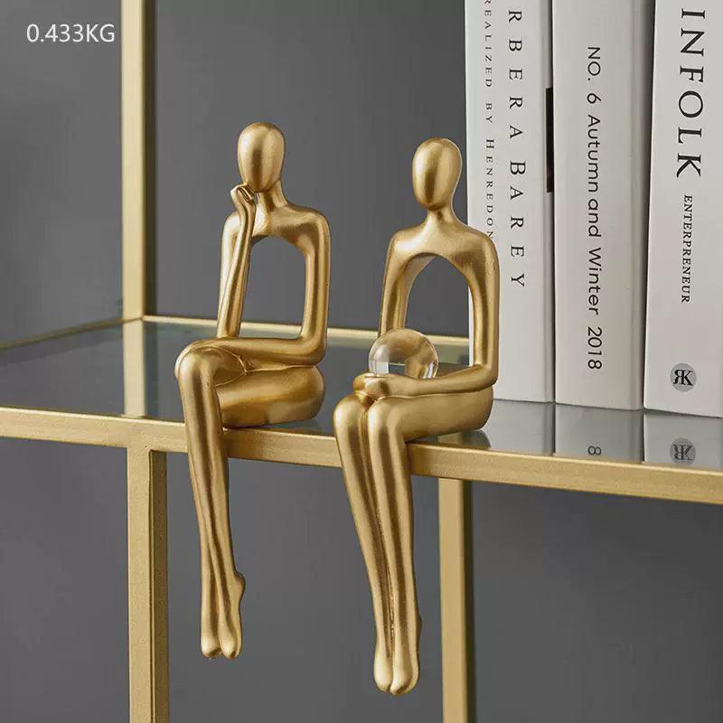 Abstract Sculpture Figurines – Modern Interior Home Decor - ClubOn