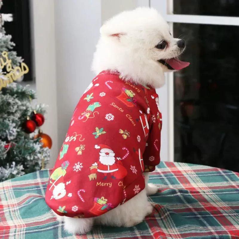 Christmas Dog Clothes - Winter Sweater for Pets - ClubOn