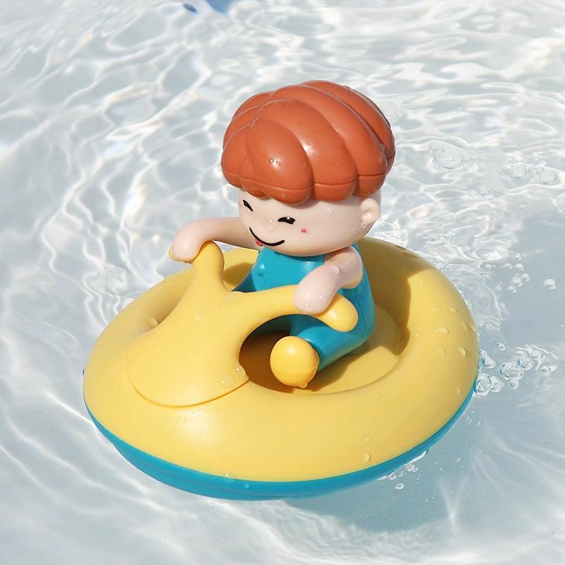 Clockwork Surfing Submarine Toy – Baby Bath & Beach Water Play - ClubOn