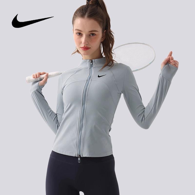 Nike Women's Slim Fit Stand Collar Sports Jacket - ClubOn