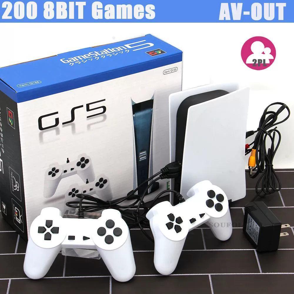 New GS5 Game Station 5 Video Game Console - 200 Classic Games - ClubOn