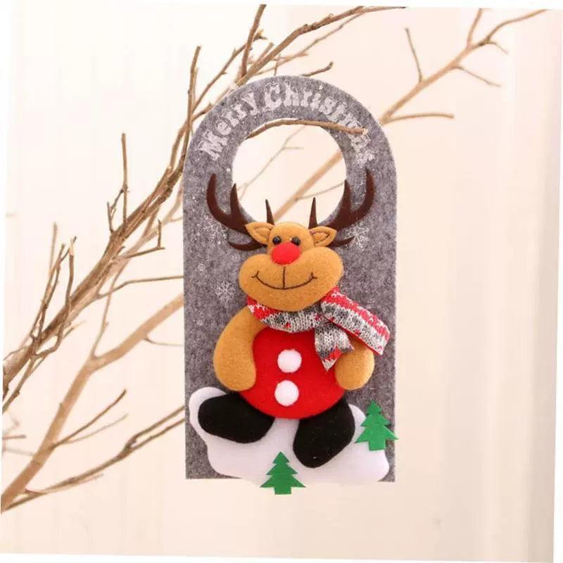 Cartoon Christmas Tree Door Hanging – Holiday Decoration - ClubOn