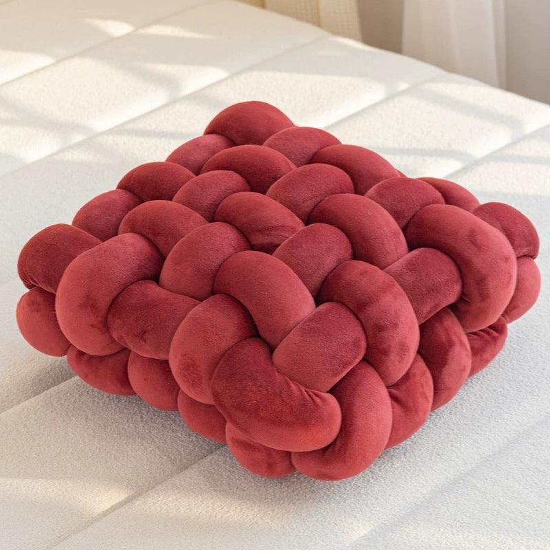 Hand-Woven Tatami Cushion – Natural Floor Seating Pad - ClubOn