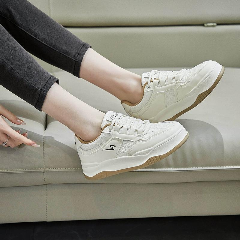 Thick-Soled White Shoes for Women – Spring 2024 Trend - ClubOn