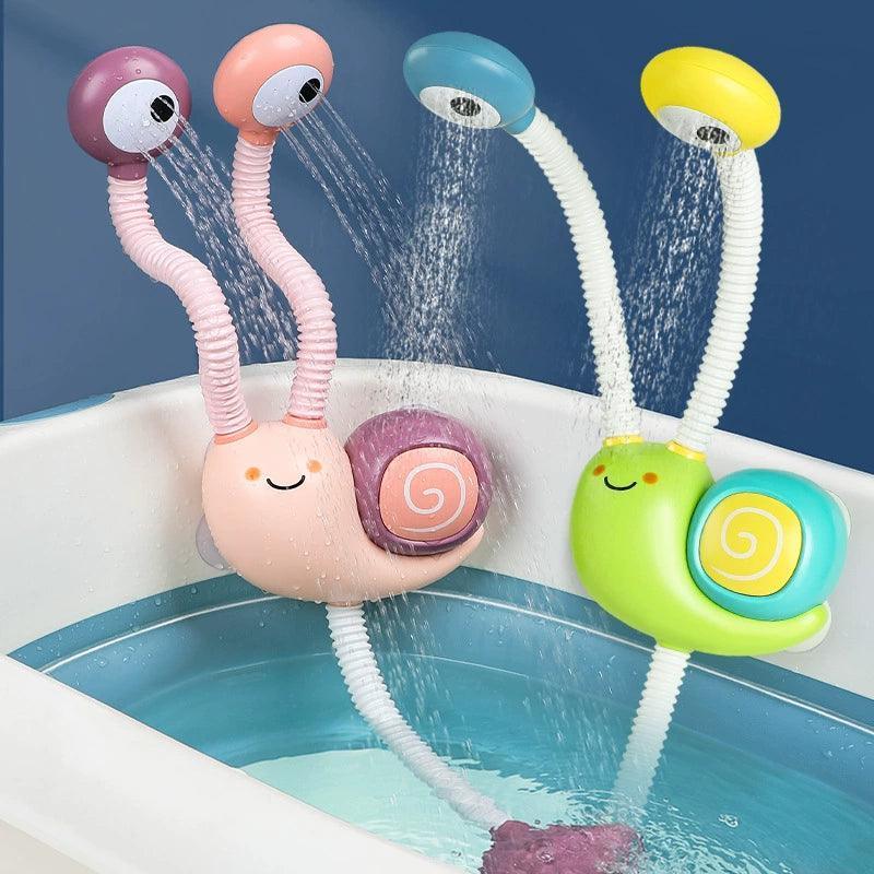 Snail Spraying Faucet Bath Toy – Electric Water Game for Kids - ClubOn
