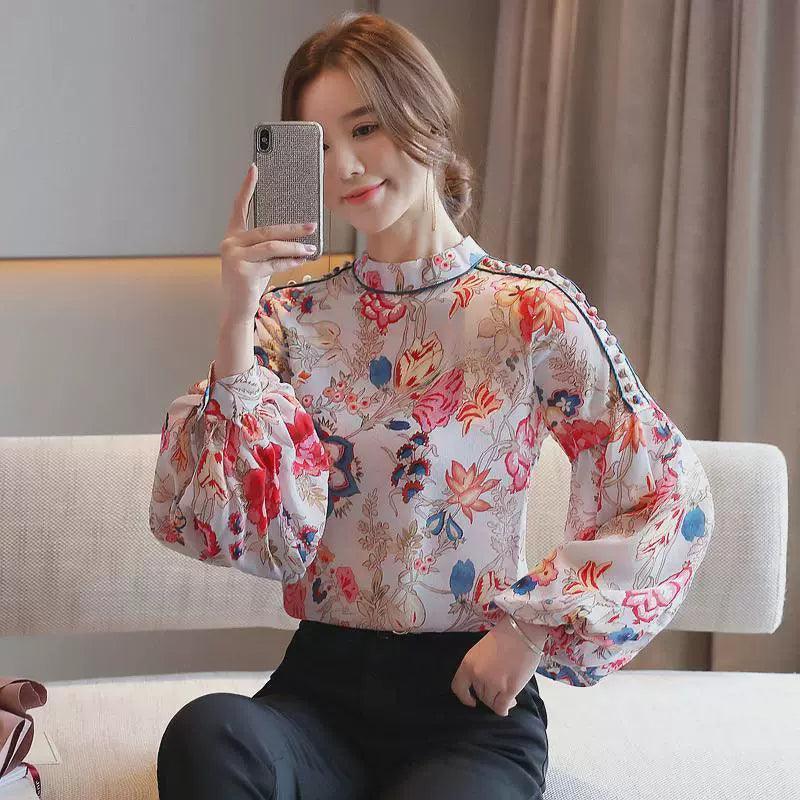 Spring Summer Women Blouses, Fashion Chinese Style Vintage - ClubOn