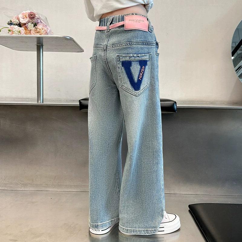 Fashion Girls' Denim Pants – Stylish Kids' and Baby Jeans - ClubOn