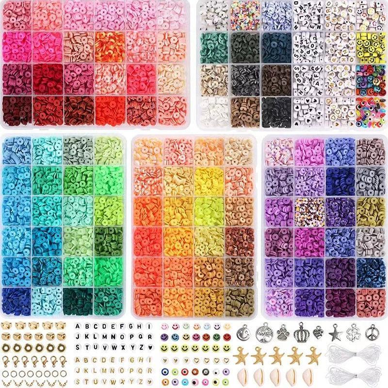 Acrylic Pony Kandi Beads Kit – Large Hole Hair & Craft Beads - ClubOn