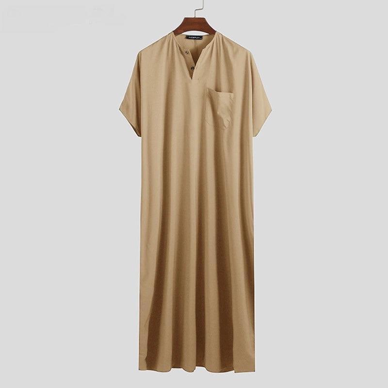 Muslim Malaysia Men's Shirt Robe – Traditional & Comfortable New Clothes - ClubOn