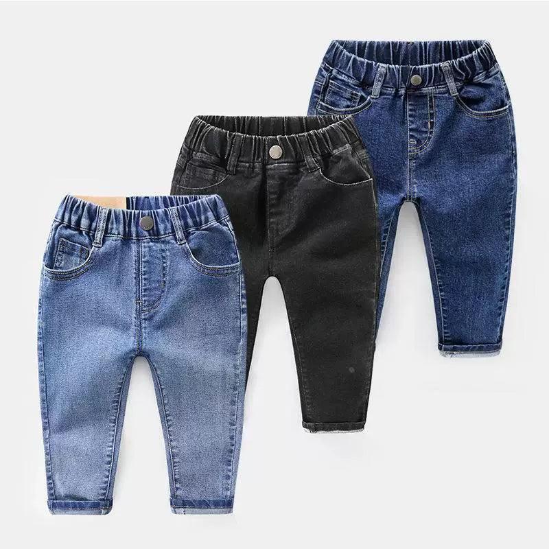 Boys Jeans Spring – Baby All-Match Foreign Style Long Denim - ClubOn