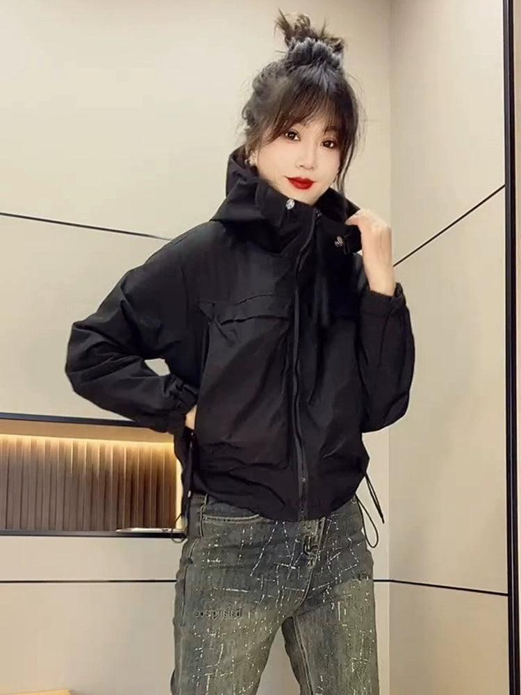 2024 Women's Casual Short Cotton Jacket - Autumn Style - ClubOn