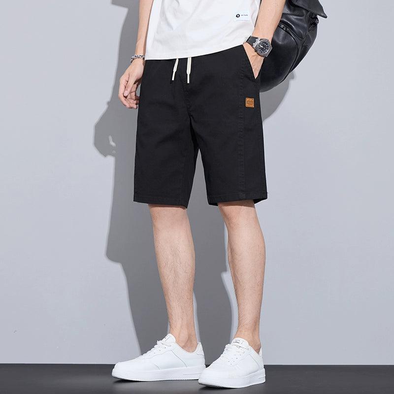 Men's Summer Thin Casual Shorts - Trendy Loose Elastic Sports Pants - ClubOn