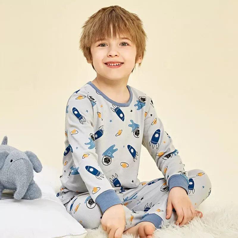 Autumn Long-Sleeved Pajamas for Boys & Girls - ClubOn