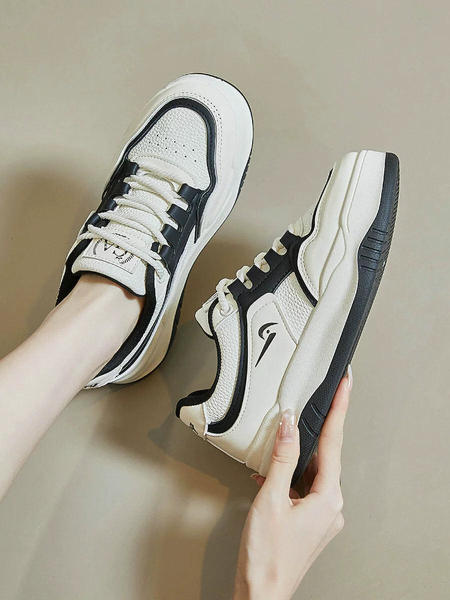 Thick-Soled White Shoes for Women – Spring 2024 Trend - ClubOn