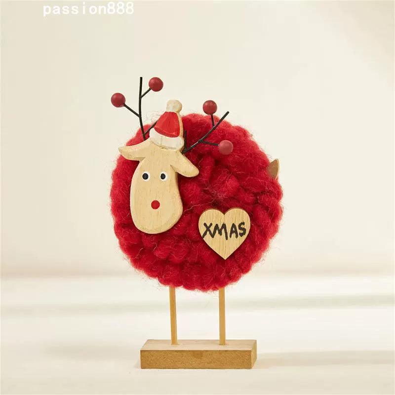 Christmas Decoration Elk Santa Claus Tree – Festive Holiday Décor - ClubOn