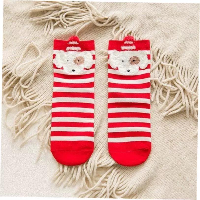 Cotton Christmas Socks – Festive Decorations for Home & Gifts - ClubOn