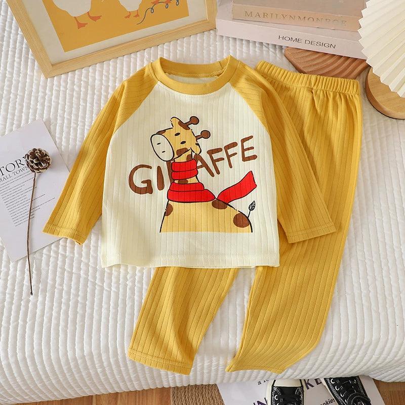 Baby Pajamas - Warm Cartoon Animal Design for Kids - ClubOn