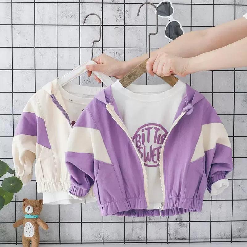 Spring Autumn Cotton Jackets for Baby Girls - ClubOn