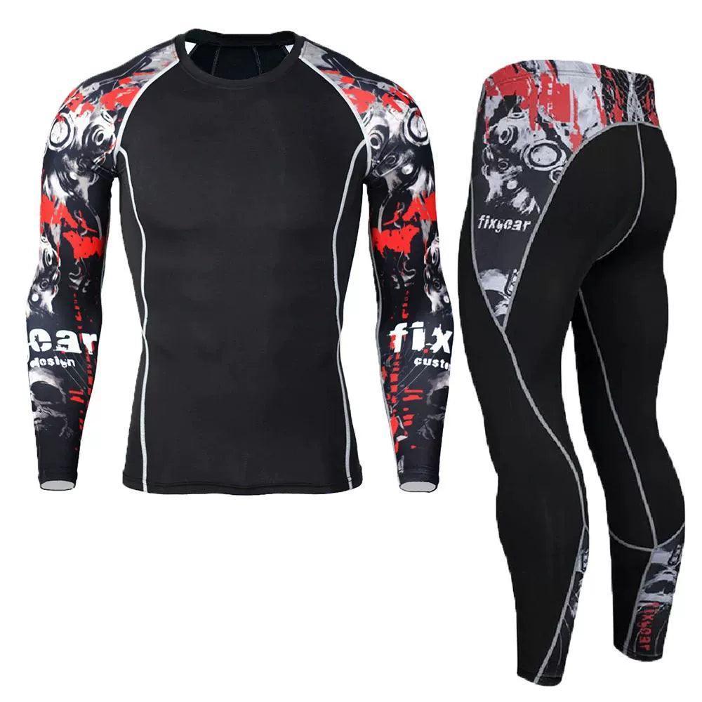 Men's Thermal Underwear Set - Compression Sport Suit for Sweating - ClubOn