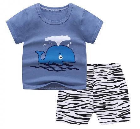 Boys Baby T-Shirt & Shorts Set – Cool Summer Styles - ClubOn