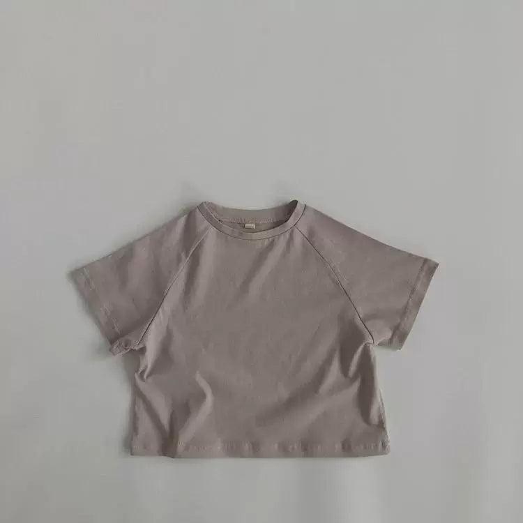 Kids Summer Tees – Solid Color T-shirts for Boys & Girls - ClubOn
