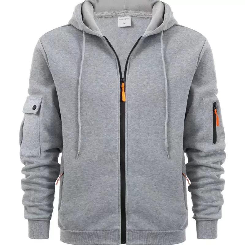 Men’s Sports Leisure Sweater Cardigan – Hooded Zipper Coat - ClubOn