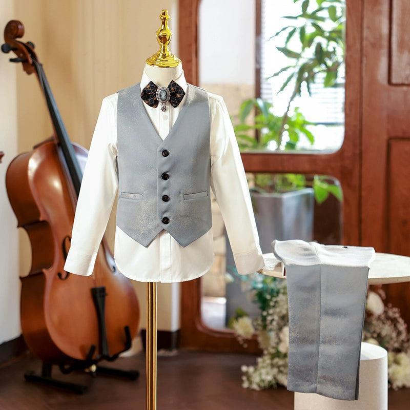 Children's Suits: Handsome Boys' Flower Girl Small Suit - ClubOn