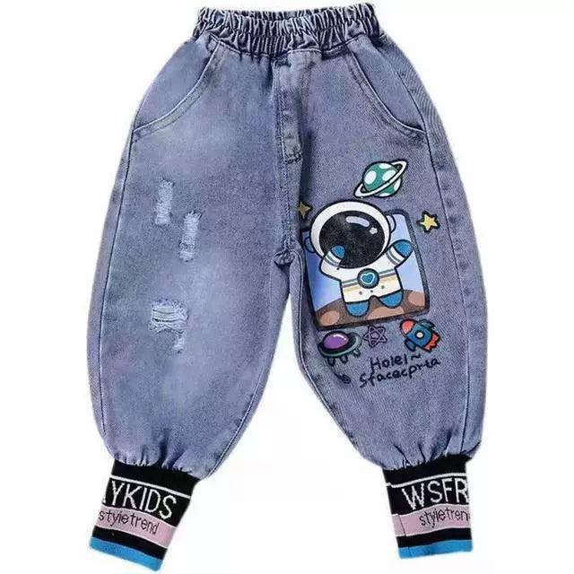 Baby Boys' Jeans – Cartoon Spring Style Fashionable Kids Denim - ClubOn