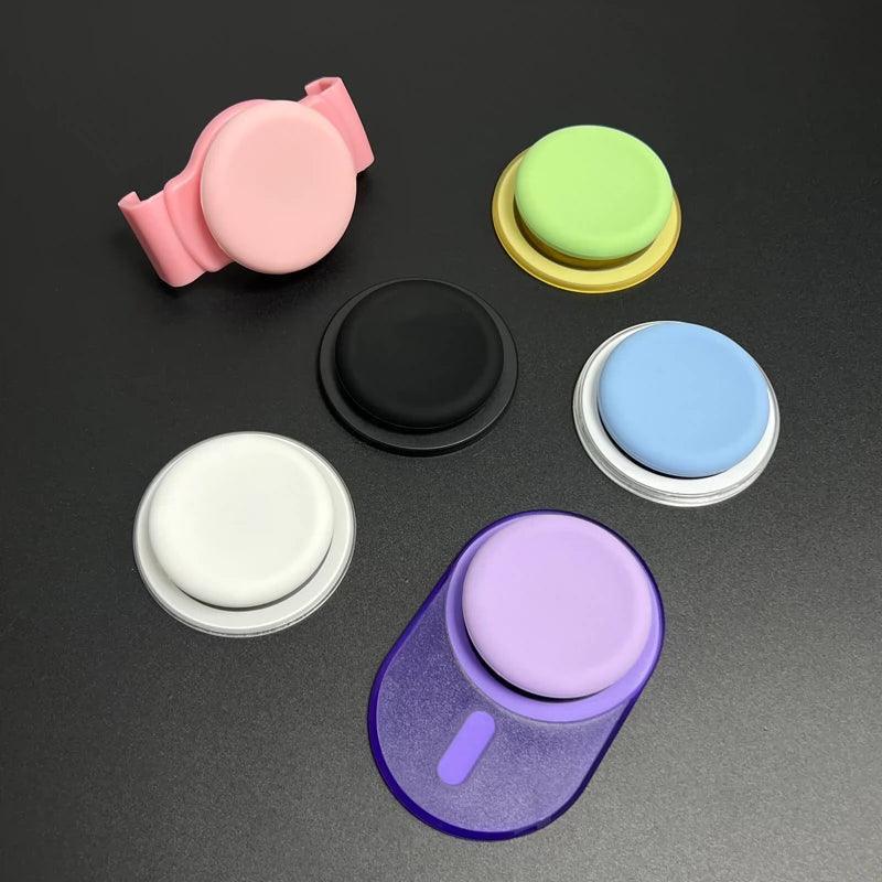 Simple Creative Silicone Cap Mobile Phone Airbag Bracket – Foldable & Telescopic - ClubOn