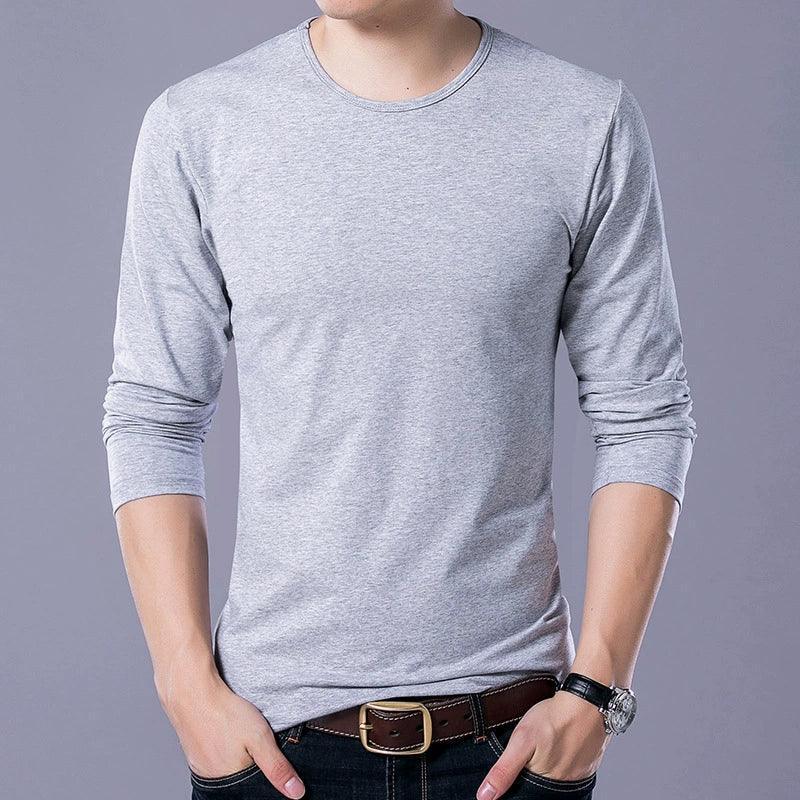 Men's Long Sleeve T-Shirt – Fashion Shirt Top for Men, Casual Wear - ClubOn