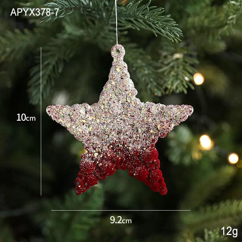 Christmas Snowfall Deer Pendant Light – Luxury Plush Decoration - ClubOn