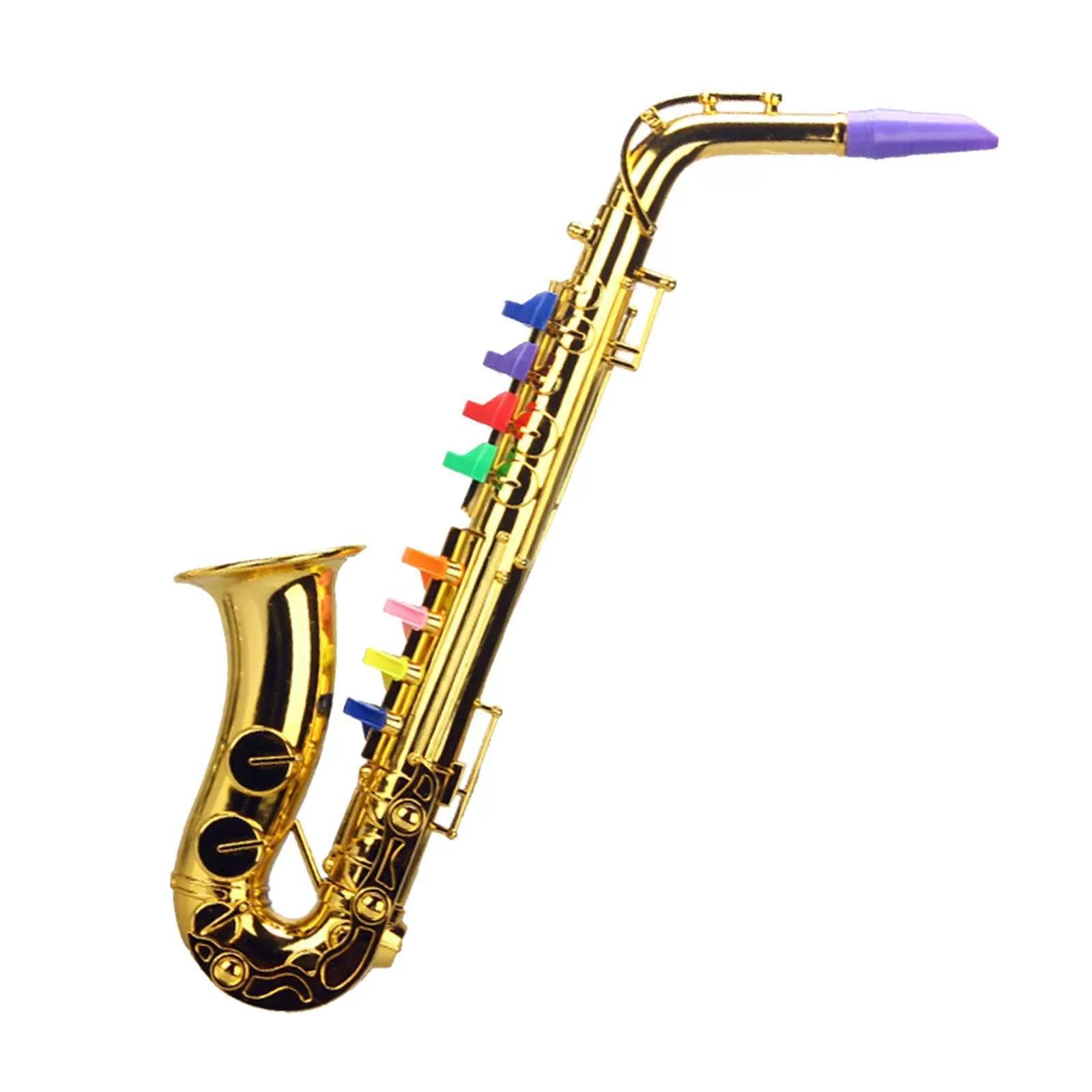 Toy Saxophone – Kids Musical Wind and Brass Instrument - ClubOn