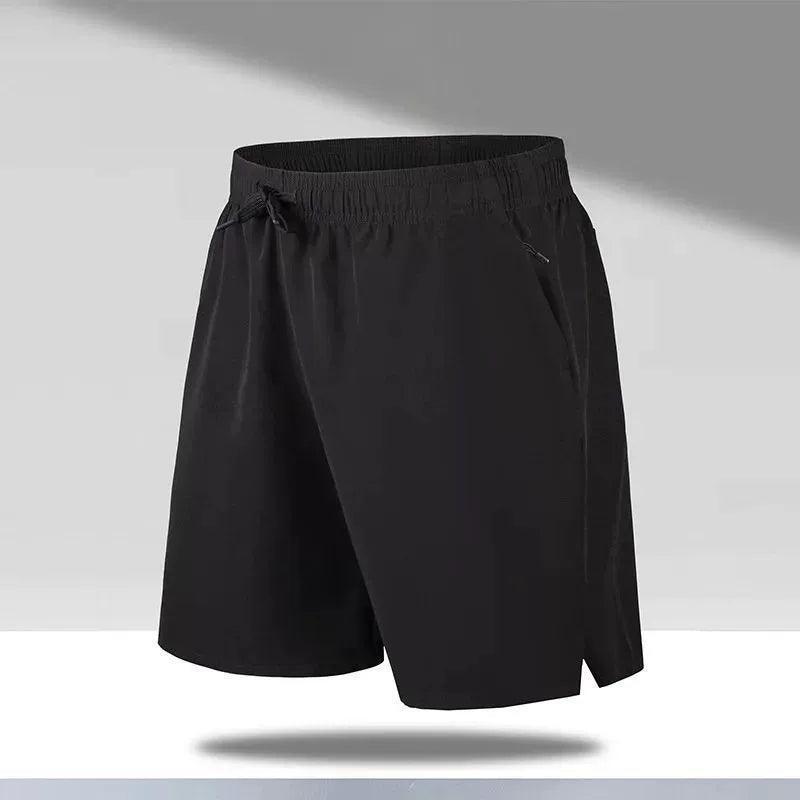Men's Quick Dry Sports Board Shorts – Black Beach Running Shorts - ClubOn