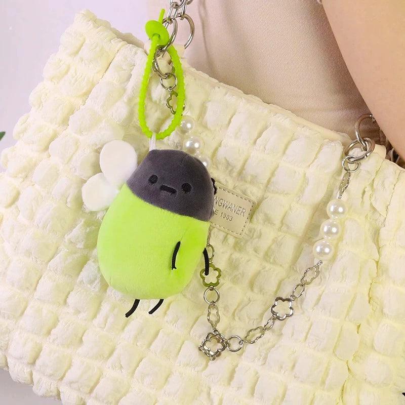 Hangfook Co-Branded Luminous Firefly Plush Keychain Doll – Couple Pendant - ClubOn