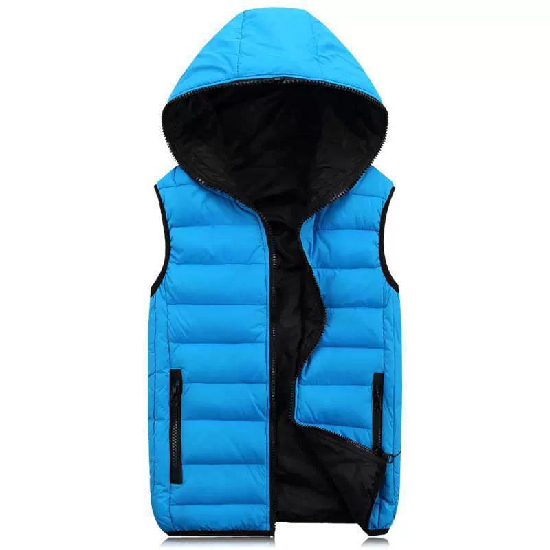 Men’s Puffer Down Waistcoat – Winter Vest Jacket Coat - ClubOn