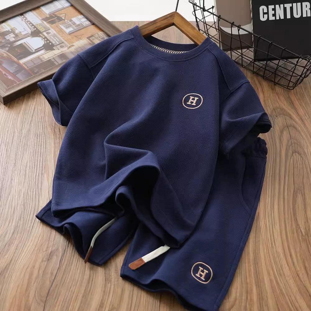 Boys Summer Short-Sleeved Sportswear - ClubOn