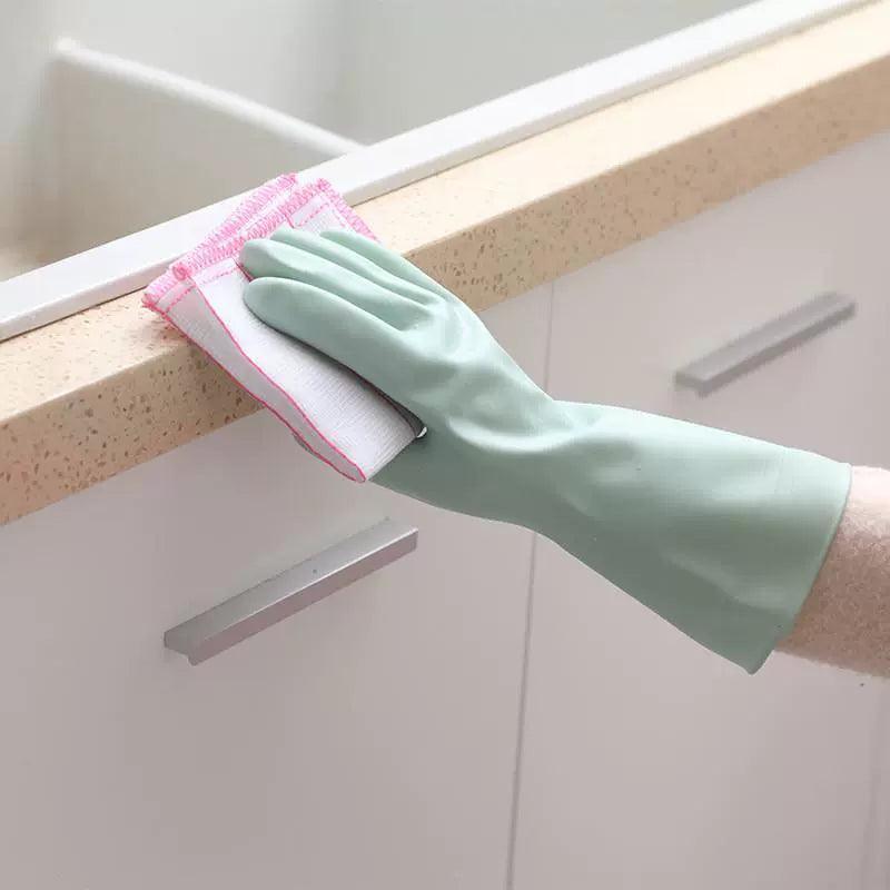 Household Thin Latex Gloves for Kitchen and Bowl Cleaning - ClubOn