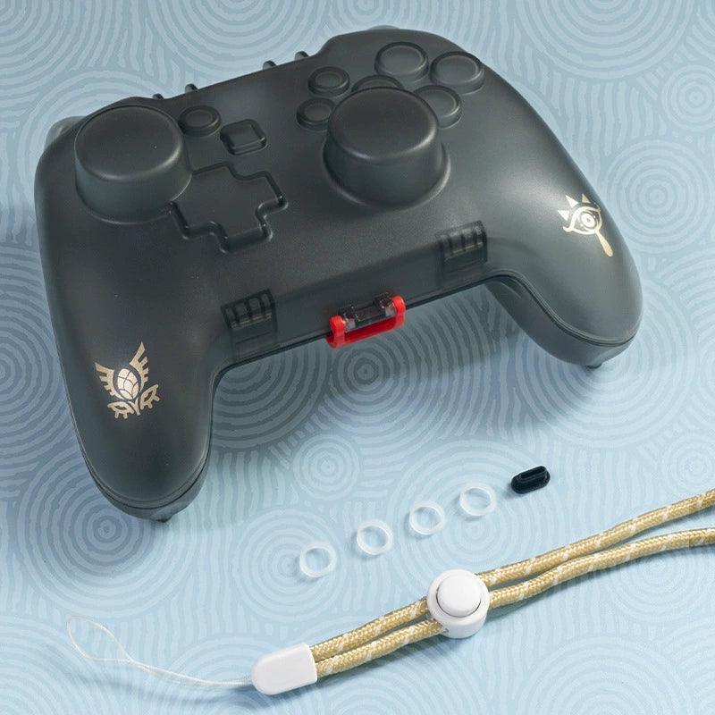 Portable Handle Storage Box - Anti-Fall Hard Shell for PS5/Xbox Controllers - ClubOn