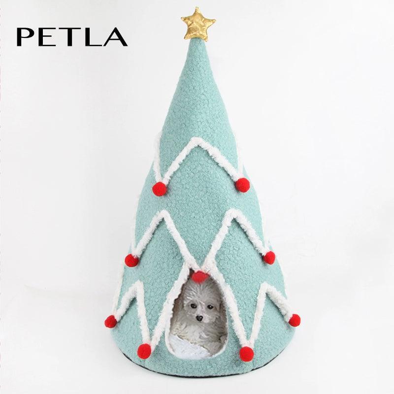 Petla Christmas Tree Cat Bed | Creative Pet Supplies & Dog Net House - ClubOn