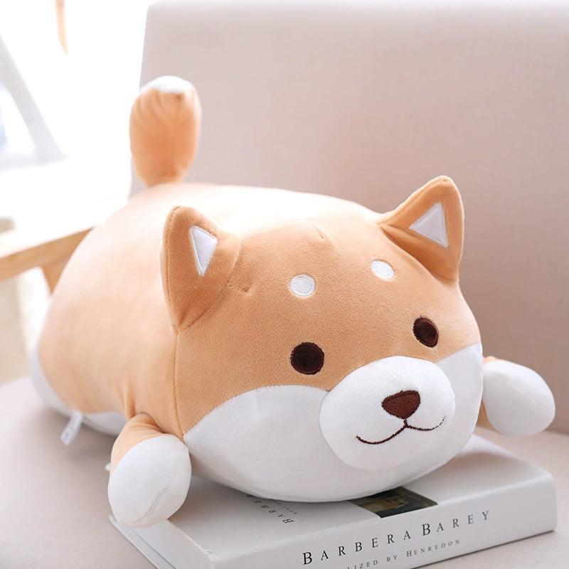 Soft Shiba Inu Plush Toy – Tummy Dog Pillow with Down Cotton - ClubOn